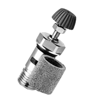 Camozzi MCO 1/4" Ljuddämpare Justerbar med vred + Högt flöde